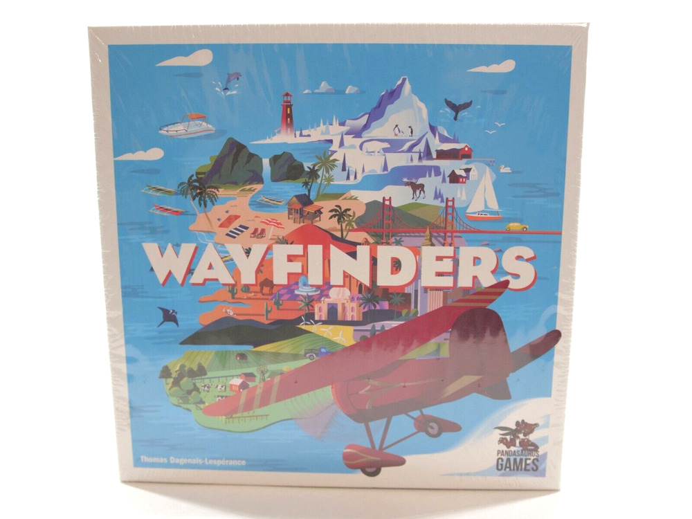 NEW*SmallCornerDent* WAYFINDERS BOARD GAME pandasaurus OOP 2019 english complete
